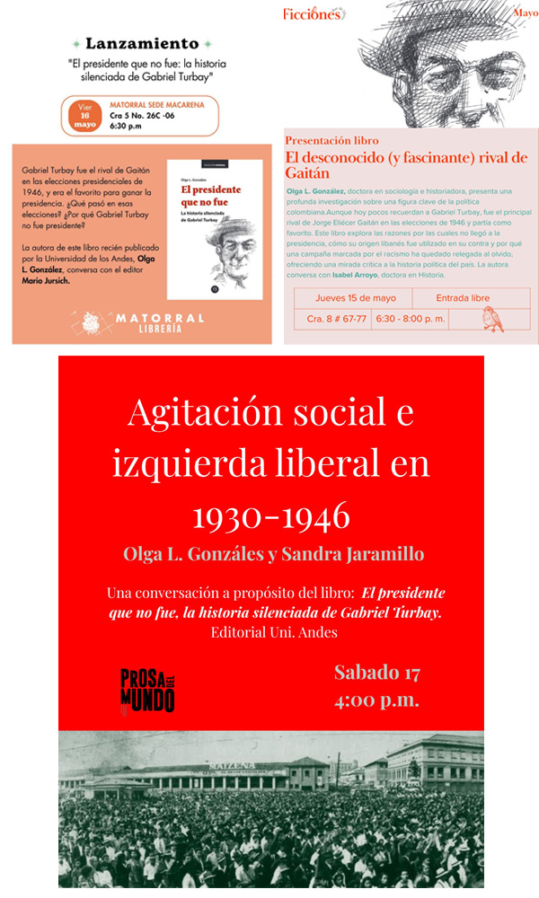 “El presidente que no fue: la historia silenciada de Gabriel Turbay” en la FILBo 2025