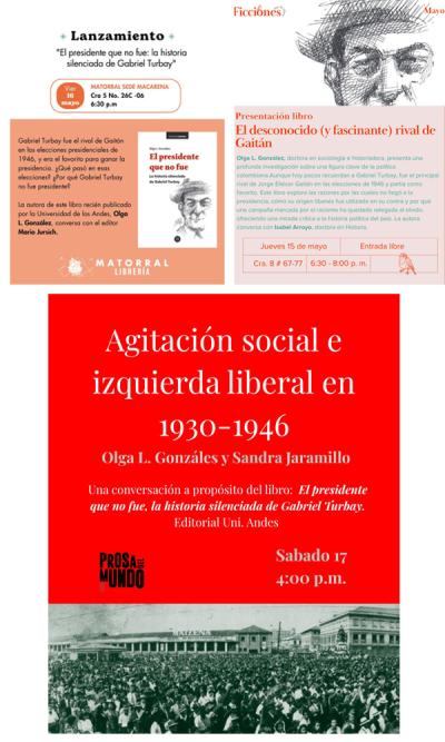 “El presidente que no fue: la historia silenciada de Gabriel Turbay” en la FILBo 2025